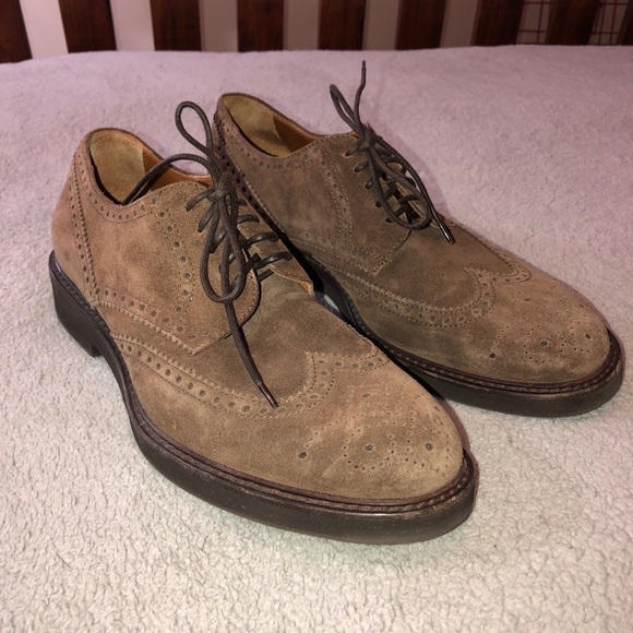 AQUATALIA Carson Brown Suede Waterproof Lace Oxford Shoes Sz 9 main image 5